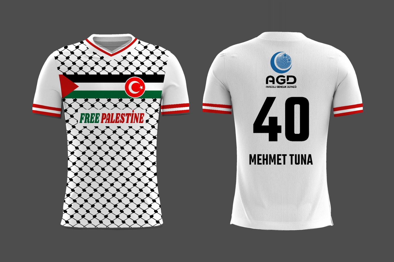 AGD ÖZGÜR FİLİSTİN FORMASI